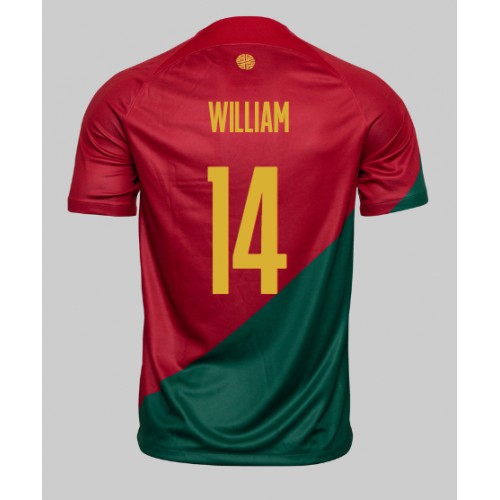 Portugal William Carvalho #14 Domaci Dres SP 2022 Kratak Rukav