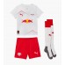 RB Leipzig Xavi Simons #10 Domaci Dres za djecu 2025-26 Kratak Rukav (+ Kratke hlače)