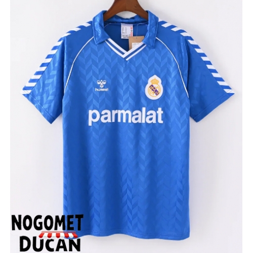 Real Madrid 1986-1987 Retro Gostujuci Dres Kratak Rukav Real Madrid 1986-1987 Retro Gostujuci Dres Kratak Rukav