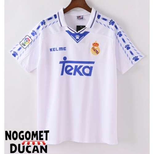 Real Madrid 1996-1997 Retro Domaci Dres Kratak Rukav Real Madrid 1996-1997 Retro Domaci Dres Kratak Rukav