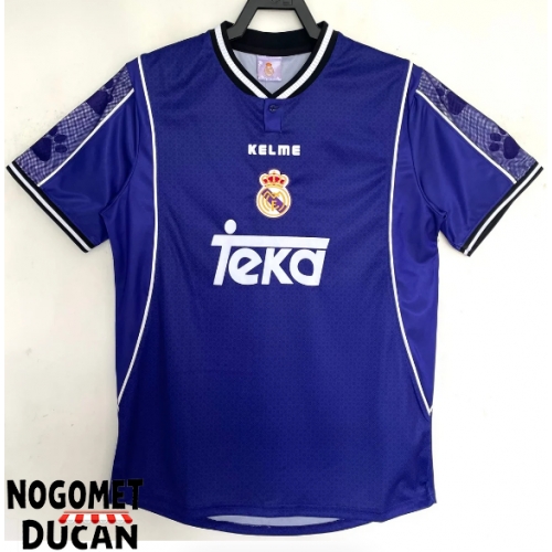 Real Madrid 1997-1998 Retro Gostujuci Dres Kratak Rukav Real Madrid 1997-1998 Retro Gostujuci Dres Kratak Rukav