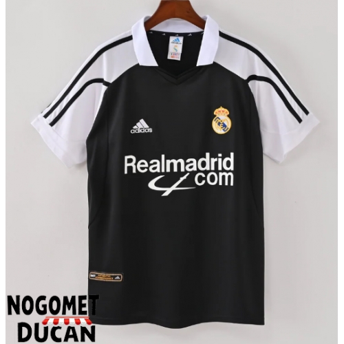 Real Madrid 2001-2002 Retro Gostujuci Dres Kratak Rukav Real Madrid 2001-2002 Retro Gostujuci Dres Kratak Rukav