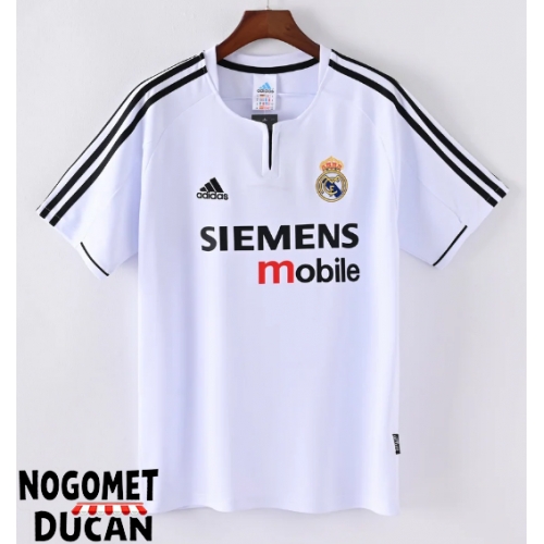 Real Madrid 2003-2004 Retro Domaci Dres Kratak Rukav Real Madrid 2003-2004 Retro Domaci Dres Kratak Rukav