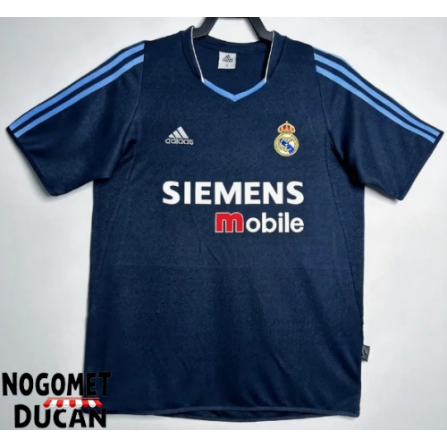 Real Madrid 2003-2004 Retro Gostujuci Dres Kratak Rukav Real Madrid 2003-2004 Retro Gostujuci Dres Kratak Rukav