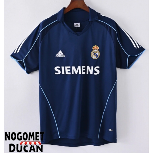 Real Madrid 2005-2006 Retro Gostujuci Dres Kratak Rukav Real Madrid 2005-2006 Retro Gostujuci Dres Kratak Rukav