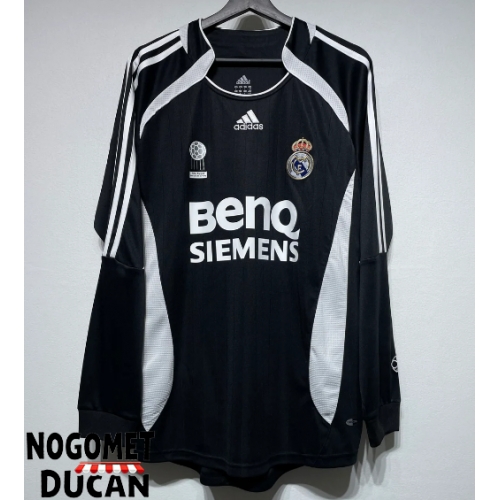 Real Madrid 2006-2007 Retro Gostujuci Dres Dugi Rukav Real Madrid 2006-2007 Retro Gostujuci Dres Dugi Rukav