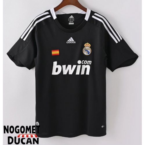 Real Madrid 2008-2009 Retro Rezervni Dres Kratak Rukav Real Madrid 2008-2009 Retro Rezervni Dres Kratak Rukav