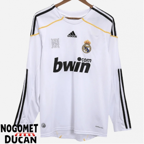 Real Madrid 2009-2010 Retro Domaci Dres Dugi Rukav Real Madrid 2009-2010 Retro Domaci Dres Dugi Rukav