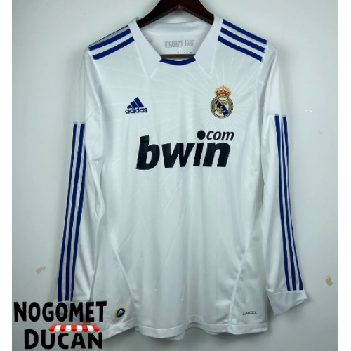 Real Madrid 2010-2011 Retro Domaci Dres Dugi Rukav Real Madrid 2010-2011 Retro Domaci Dres Dugi Rukav
