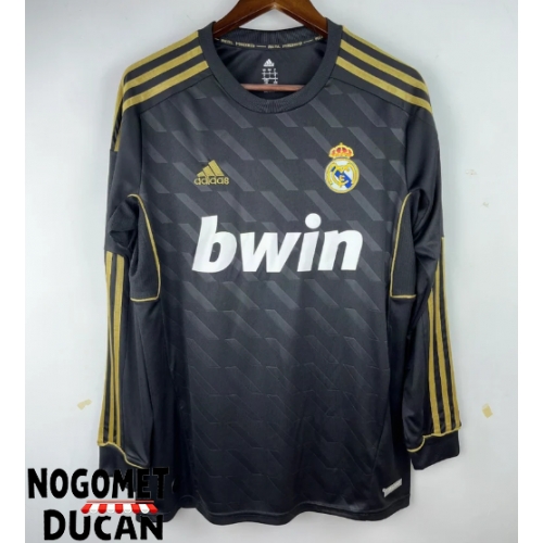 Real Madrid 2011-2012 Retro Gostujuci Dres Dugi Rukav Real Madrid 2011-2012 Retro Gostujuci Dres Dugi Rukav