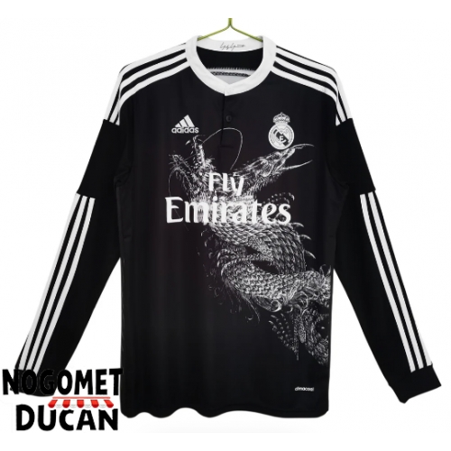Real Madrid 2014-2015 Retro Rezervni Dres Dugi Rukav Real Madrid 2014-2015 Retro Rezervni Dres Dugi Rukav