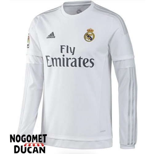 Real Madrid 2015-2016 Retro Domaci Dres Dugi Rukav Real Madrid 2015-2016 Retro Domaci Dres Dugi Rukav