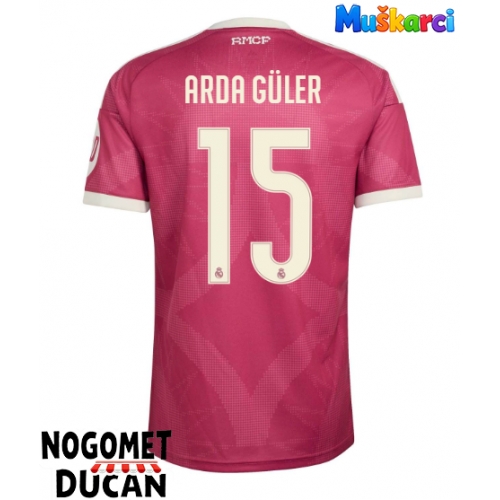 Real Madrid Arda Guler #15 Rezervni Dres 2026-27 Kratak Rukav Real Madrid Arda Guler #15 Rezervni Dres 2026-27 Kratak Rukav