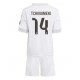 Real Madrid Aurelien Tchouameni #14 Domaci Dres za djecu 2025-26 Kratak Rukav (+ Kratke hlače)