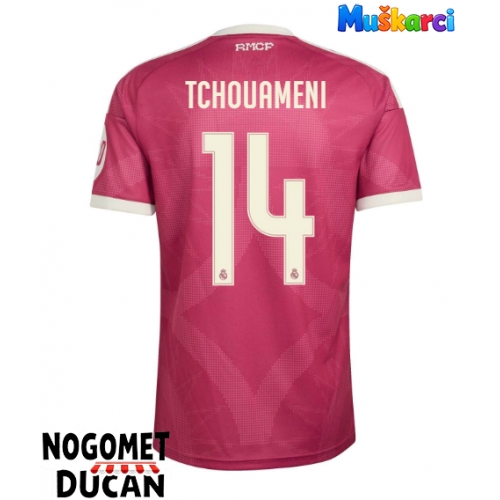 Real Madrid Aurelien Tchouameni #14 Rezervni Dres 2026-27 Kratak Rukav Real Madrid Aurelien Tchouameni #14 Rezervni Dres 2026-27 Kratak Rukav