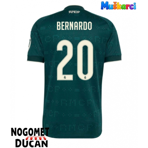 Real Madrid Bernardo Silva #20 Gostujuci Dres 2026-27 Kratak Rukav Real Madrid Bernardo Silva #20 Gostujuci Dres 2026-27 Kratak Rukav