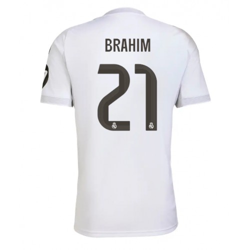 Real Madrid Brahim Diaz #21 Domaci Dres 2025-26 Kratak Rukav Real Madrid Brahim Diaz #21 Domaci Dres 2025-26 Kratak Rukav