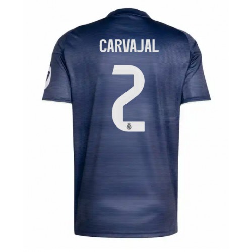 Real Madrid Daniel Carvajal #2 Gostujuci Dres 2025-26 Kratak Rukav Real Madrid Daniel Carvajal #2 Gostujuci Dres 2025-26 Kratak Rukav