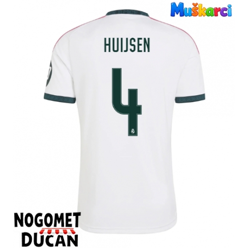 Real Madrid Dean Huijsen #4 Domaci Dres 2026-27 Kratak Rukav Real Madrid Dean Huijsen #4 Domaci Dres 2026-27 Kratak Rukav