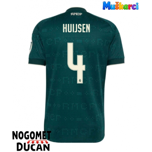 Real Madrid Dean Huijsen #4 Gostujuci Dres 2026-27 Kratak Rukav Real Madrid Dean Huijsen #4 Gostujuci Dres 2026-27 Kratak Rukav