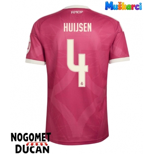 Real Madrid Dean Huijsen #4 Rezervni Dres 2026-27 Kratak Rukav Real Madrid Dean Huijsen #4 Rezervni Dres 2026-27 Kratak Rukav