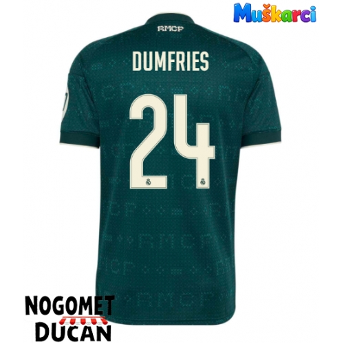 Real Madrid Denzel Dumfries #24 Gostujuci Dres 2026-27 Kratak Rukav Real Madrid Denzel Dumfries #24 Gostujuci Dres 2026-27 Kratak Rukav