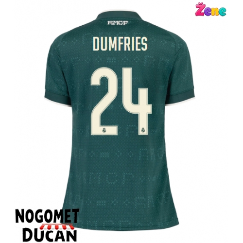 Real Madrid Denzel Dumfries #24 Gostujuci Dres Ženska 2026-27 Kratak Rukav Real Madrid Denzel Dumfries #24 Gostujuci Dres Ženska 2026-27 Kratak Rukav
