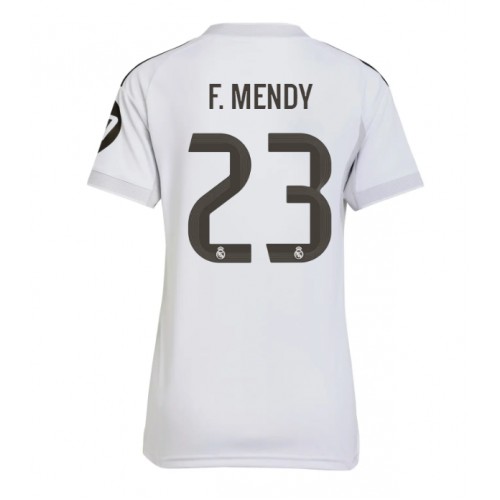 Real Madrid Ferland Mendy #23 Domaci Dres Ženska 2025-26 Kratak Rukav Real Madrid Ferland Mendy #23 Domaci Dres Ženska 2025-26 Kratak Rukav