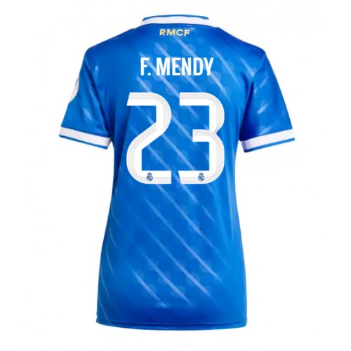 Real Madrid Ferland Mendy #23 Rezervni Dres Ženska 2025-26 Kratak Rukav Real Madrid Ferland Mendy #23 Rezervni Dres Ženska 2025-26 Kratak Rukav