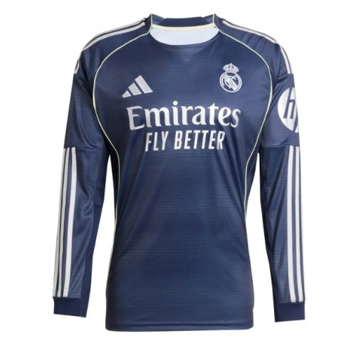 Real Madrid Gostujuci Dres 2025-26 Dugi Rukav Real Madrid Gostujuci Dres 2025-26 Dugi Rukav
