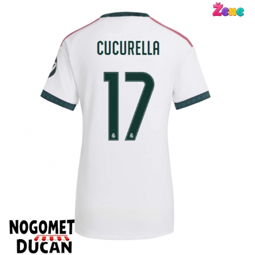 Real Madrid Marc Cucurella #17 Domaci Dres Ženska 2026-27 Kratak Rukav Real Madrid Marc Cucurella #17 Domaci Dres Ženska 2026-27 Kratak Rukav