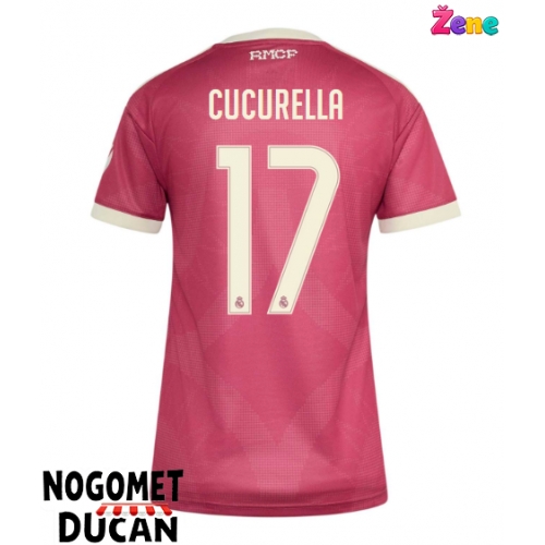 Real Madrid Marc Cucurella #17 Rezervni Dres Ženska 2026-27 Kratak Rukav Real Madrid Marc Cucurella #17 Rezervni Dres Ženska 2026-27 Kratak Rukav