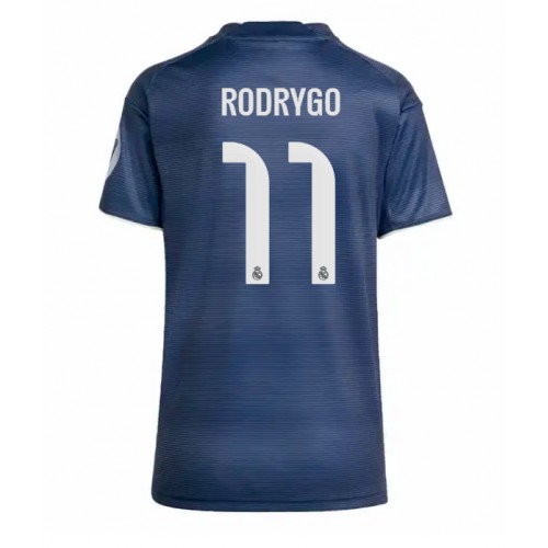 Real Madrid Rodrygo Goes #11 Gostujuci Dres Ženska 2025-26 Kratak Rukav Real Madrid Rodrygo Goes #11 Gostujuci Dres Ženska 2025-26 Kratak Rukav