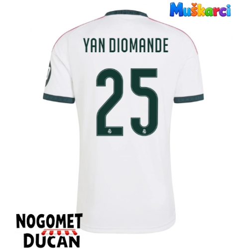 Real Madrid Yan Diomande #25 Domaci Dres 2026-27 Kratak Rukav Real Madrid Yan Diomande #25 Domaci Dres 2026-27 Kratak Rukav