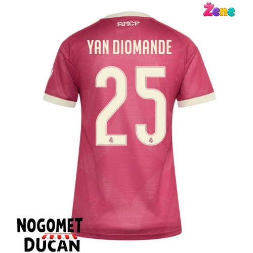 Real Madrid Yan Diomande #25 Rezervni Dres Ženska 2026-27 Kratak Rukav Real Madrid Yan Diomande #25 Rezervni Dres Ženska 2026-27 Kratak Rukav