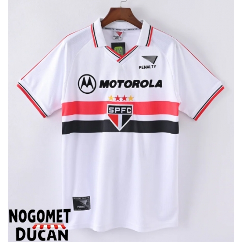 Sao Paulo 2000 Retro Domaci Dres Kratak Rukav Sao Paulo 2000 Retro Domaci Dres Kratak Rukav