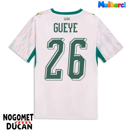 Senegal Pape Gueye #26 Domaci Dres SP 2026 Kratak Rukav Senegal Pape Gueye #26 Domaci Dres SP 2026 Kratak Rukav