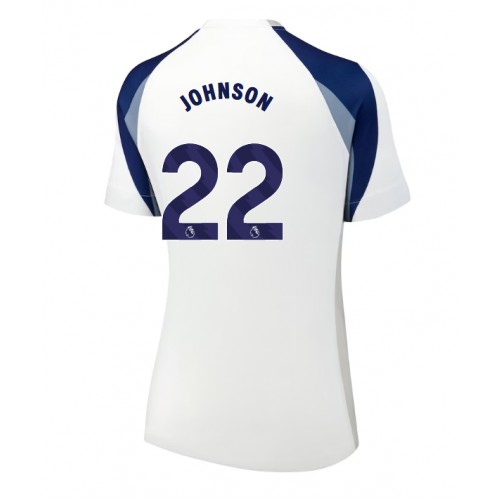 Tottenham Hotspur Brennan Johnson #22 Domaci Dres Ženska 2025-26 Kratak Rukav Tottenham Hotspur Brennan Johnson #22 Domaci Dres Ženska 2025-26 Kratak Rukav