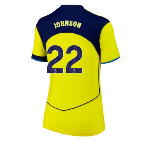 Tottenham Hotspur Brennan Johnson #22 Rezervni Dres Ženska 2025-26 Kratak Rukav Tottenham Hotspur Brennan Johnson #22 Rezervni Dres Ženska 2025-26 Kratak Rukav