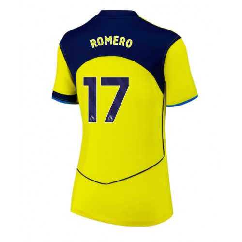 Tottenham Hotspur Cristian Romero #17 Rezervni Dres Ženska 2025-26 Kratak Rukav Tottenham Hotspur Cristian Romero #17 Rezervni Dres Ženska 2025-26 Kratak Rukav