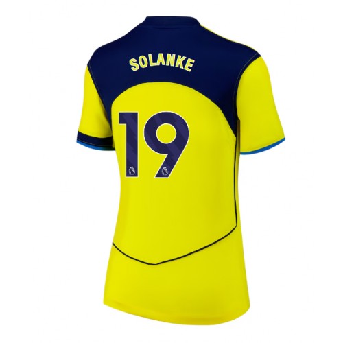 Tottenham Hotspur Dominic Solanke #19 Rezervni Dres Ženska 2025-26 Kratak Rukav Tottenham Hotspur Dominic Solanke #19 Rezervni Dres Ženska 2025-26 Kratak Rukav