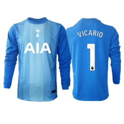 Tottenham Hotspur Guglielmo Vicario #1 Golman Gostujuci Dres 2025-26 Dugi Rukav Tottenham Hotspur Guglielmo Vicario #1 Golman Gostujuci Dres 2025-26 Dugi Rukav