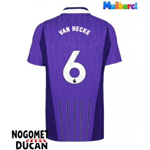 Tottenham Hotspur Jan Paul van Hecke #6 Rezervni Dres 2026-27 Kratak Rukav Tottenham Hotspur Jan Paul van Hecke #6 Rezervni Dres 2026-27 Kratak Rukav