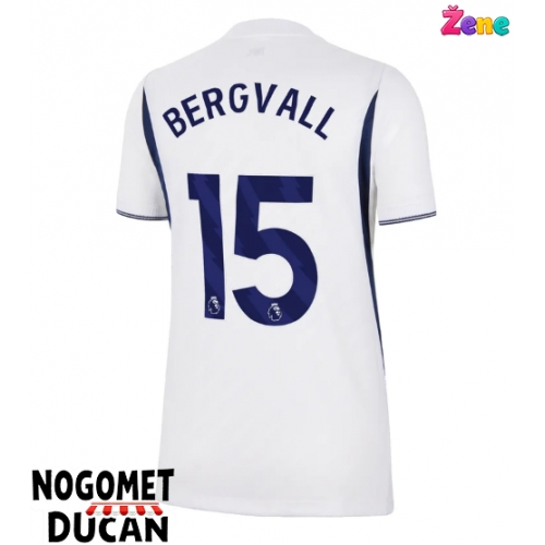 Tottenham Hotspur Lucas Bergvall #15 Domaci Dres Ženska 2026-27 Kratak Rukav Tottenham Hotspur Lucas Bergvall #15 Domaci Dres Ženska 2026-27 Kratak Rukav