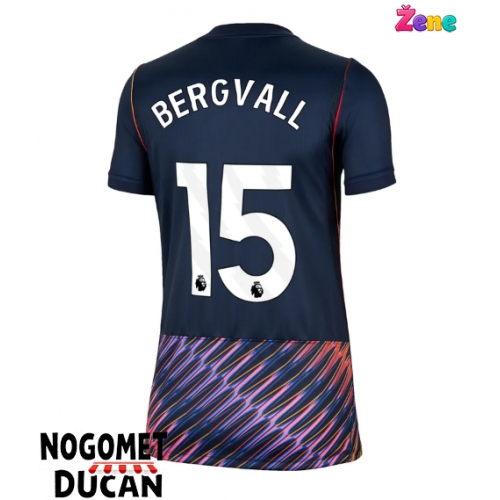 Tottenham Hotspur Lucas Bergvall #15 Gostujuci Dres Ženska 2026-27 Kratak Rukav Tottenham Hotspur Lucas Bergvall #15 Gostujuci Dres Ženska 2026-27 Kratak Rukav