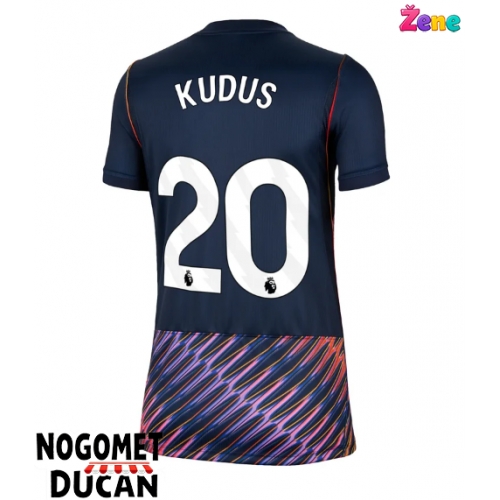Tottenham Hotspur Mohammed Kudus #20 Gostujuci Dres Ženska 2026-27 Kratak Rukav Tottenham Hotspur Mohammed Kudus #20 Gostujuci Dres Ženska 2026-27 Kratak Rukav