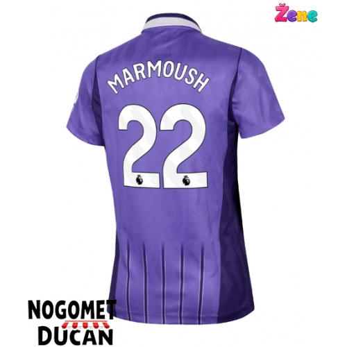 Tottenham Hotspur Omar Marmoush #22 Rezervni Dres Ženska 2026-27 Kratak Rukav Tottenham Hotspur Omar Marmoush #22 Rezervni Dres Ženska 2026-27 Kratak Rukav