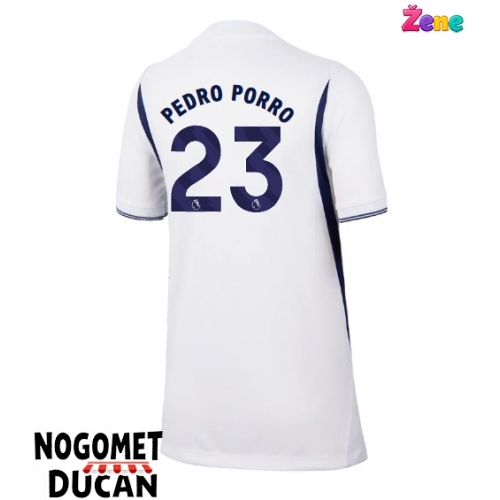 Tottenham Hotspur Pedro Porro #23 Domaci Dres Ženska 2026-27 Kratak Rukav Tottenham Hotspur Pedro Porro #23 Domaci Dres Ženska 2026-27 Kratak Rukav