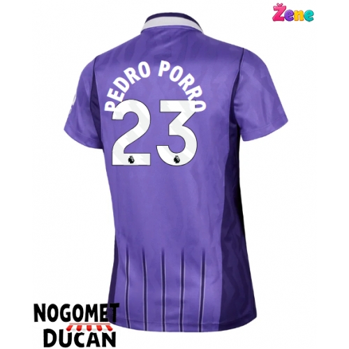 Tottenham Hotspur Pedro Porro #23 Rezervni Dres Ženska 2026-27 Kratak Rukav Tottenham Hotspur Pedro Porro #23 Rezervni Dres Ženska 2026-27 Kratak Rukav