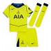 Tottenham Hotspur Radu Dragusin #3 Rezervni Dres za djecu 2025-26 Kratak Rukav (+ Kratke hlače)